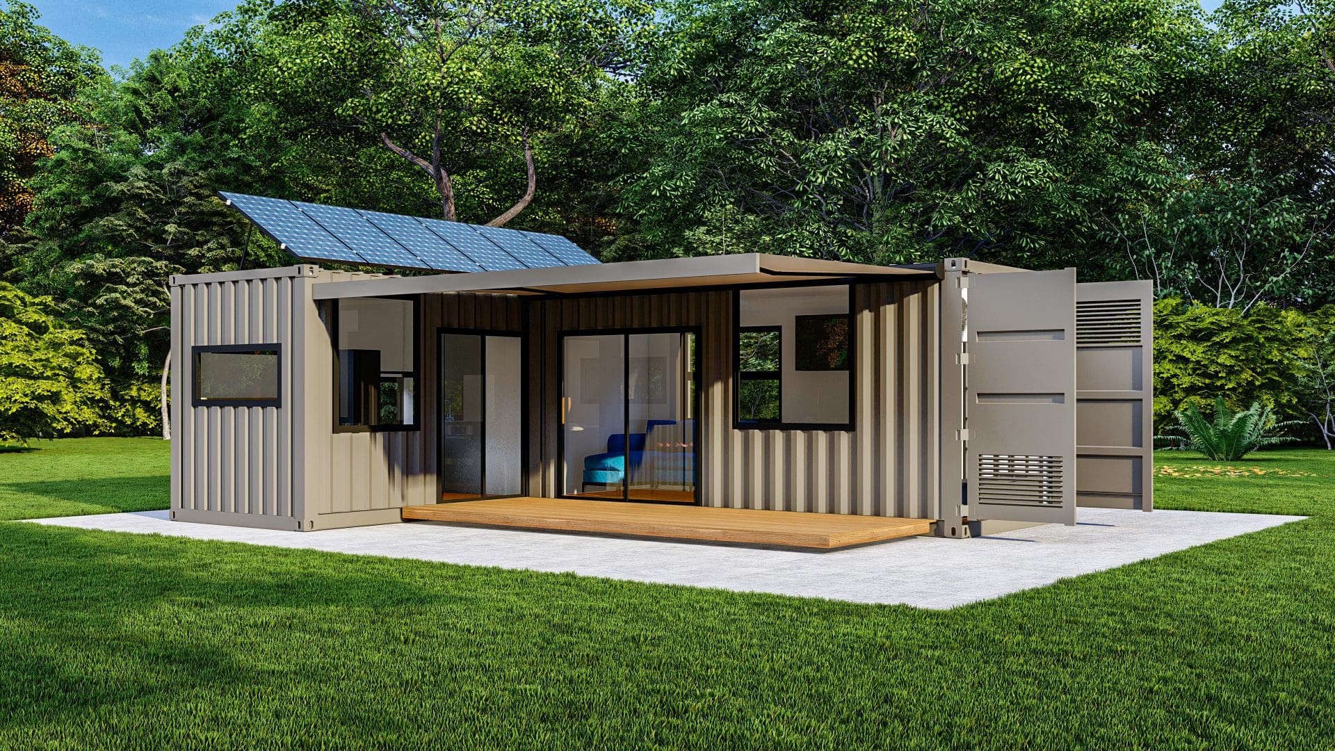 Shipping container home