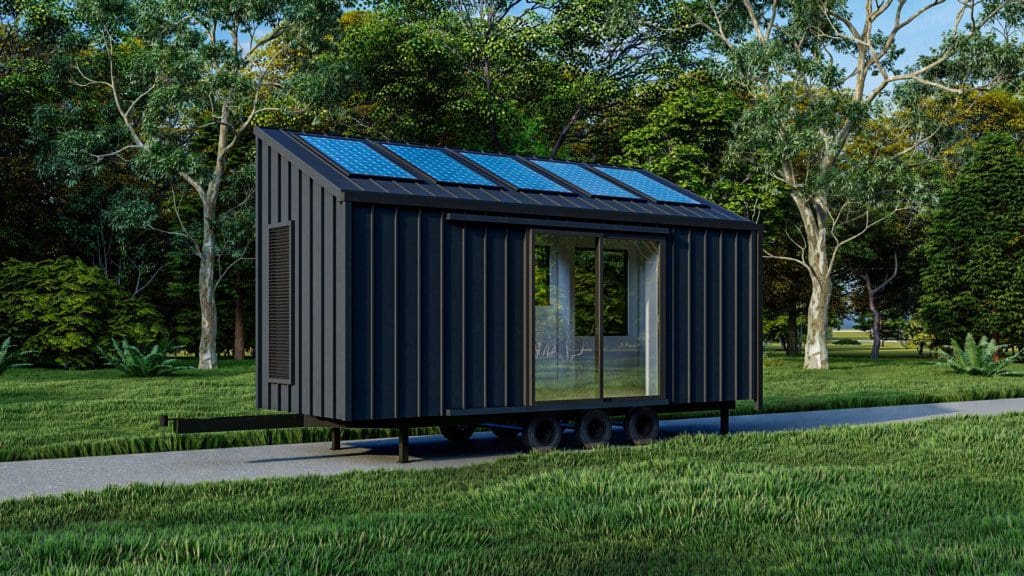 Modular home on wheels