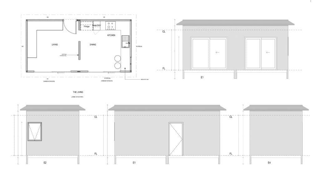 Tinee Homes modular home plan