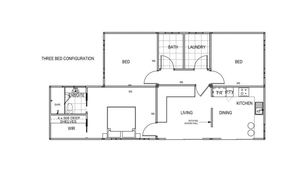 modular home floor plan