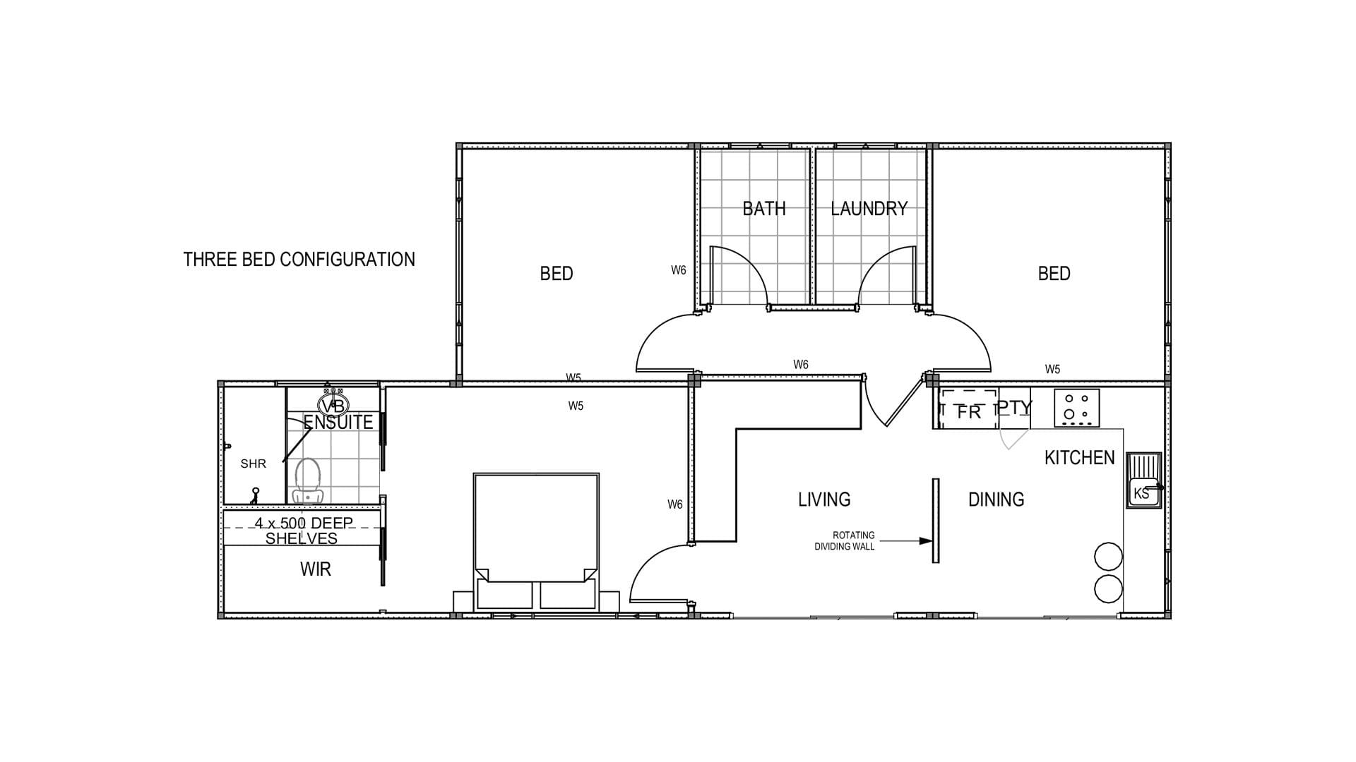 modular home floor plan