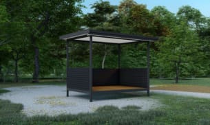 FREE STANDING DECKING/GAZEBO MODULE